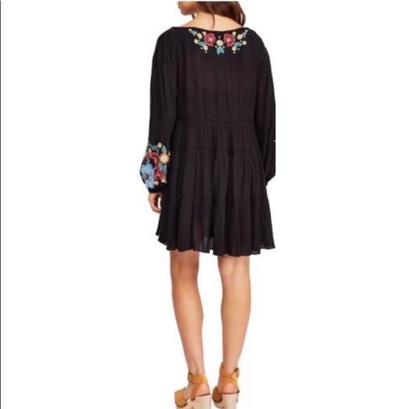 🆕 Free People Spell On You Embroidered Mini Dress - Picture 12 of 13